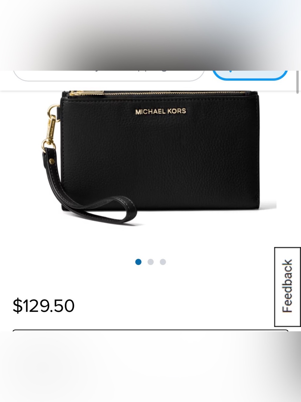Michael Kors Jet Set Wristlet